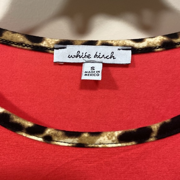 NWOT White Birch short sleeve top small - Picture 2 of 6